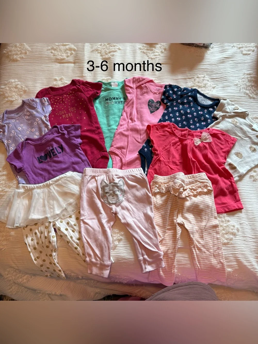 Baby girl 27 items size NB-12 months